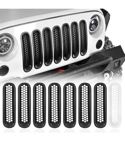 Amazon.co.jp: Redrock 4x4 ハニカムグリルインサート;マットブラック